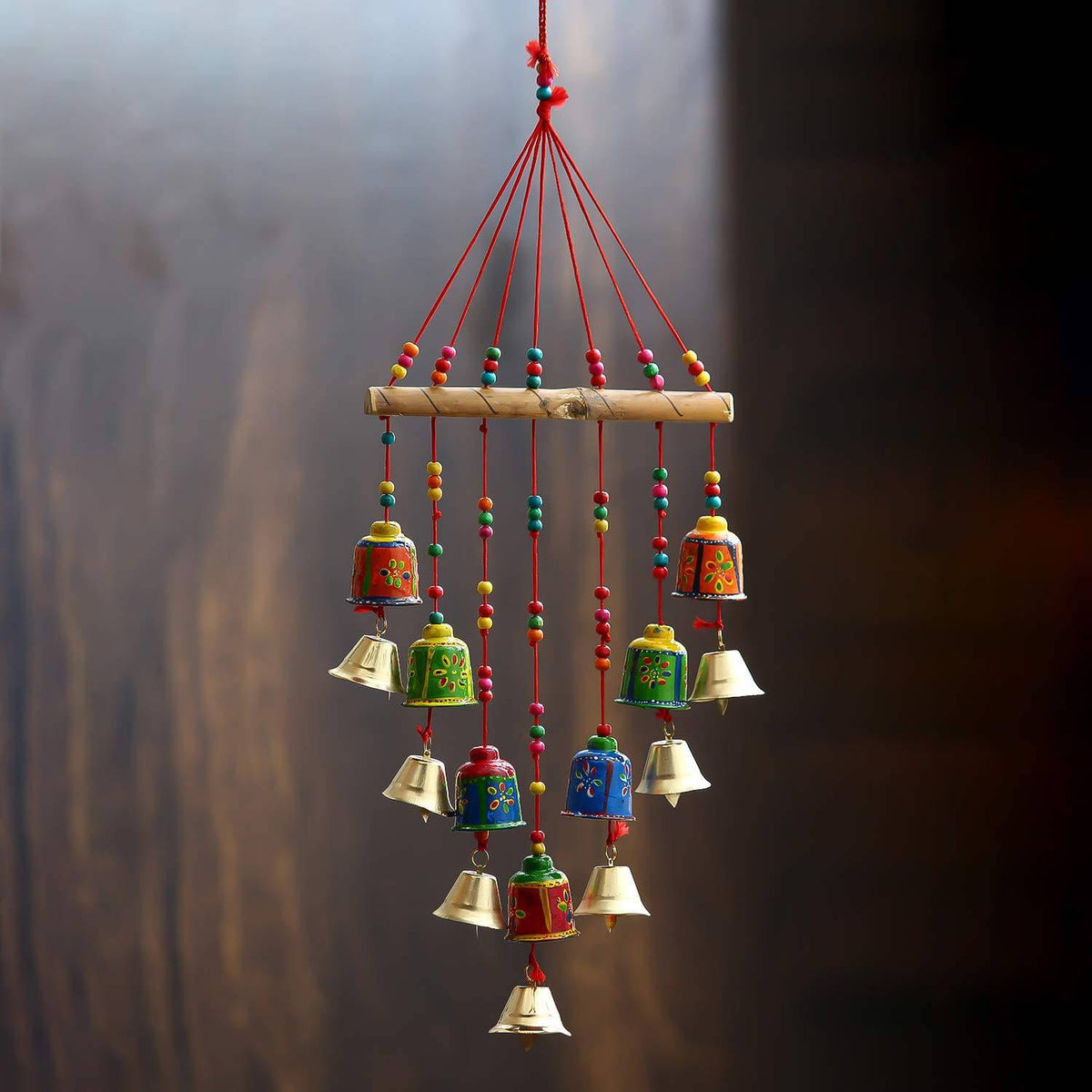 Handcrafted Decorative Wall/Door/Window Hanging Bells Chimes Showpieces