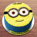 Happy Moments Minion Cake - Cartoon Cake