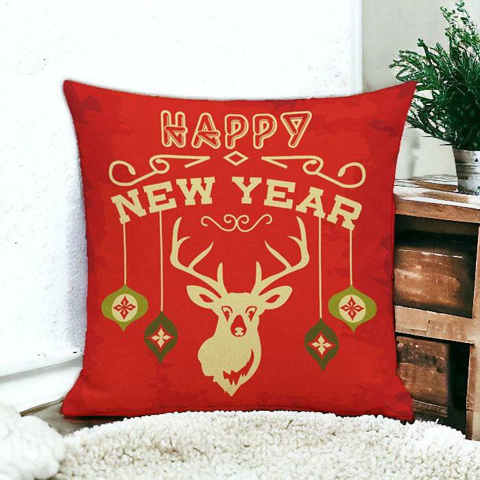 Happy new year cushion
