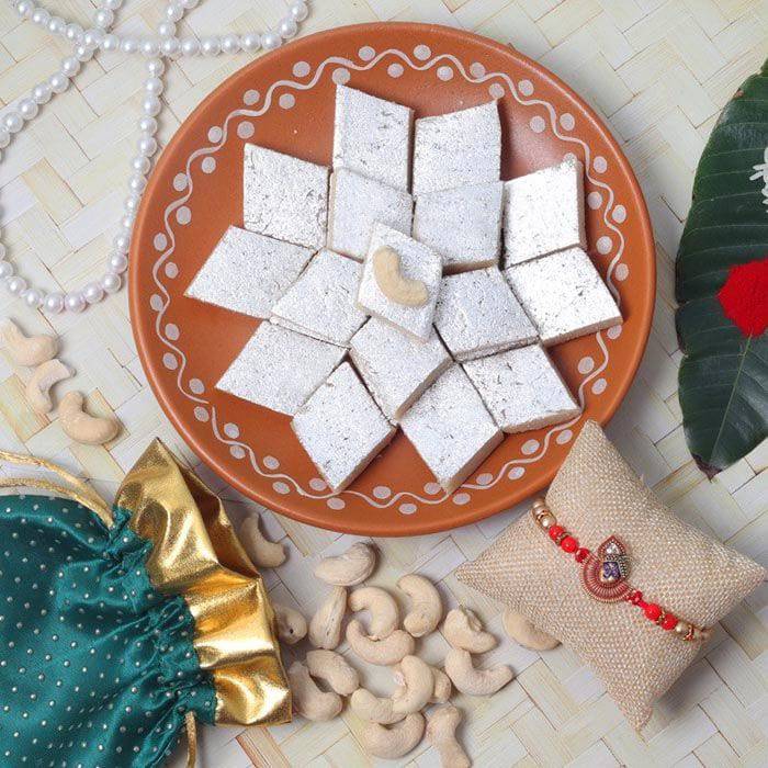 Kaju Katli Designer Rakhi