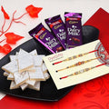Kaju katli  with Dairy Milk Rakhi Combo