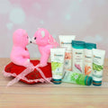 Kissing Teddy With Himalaya Cosmetics