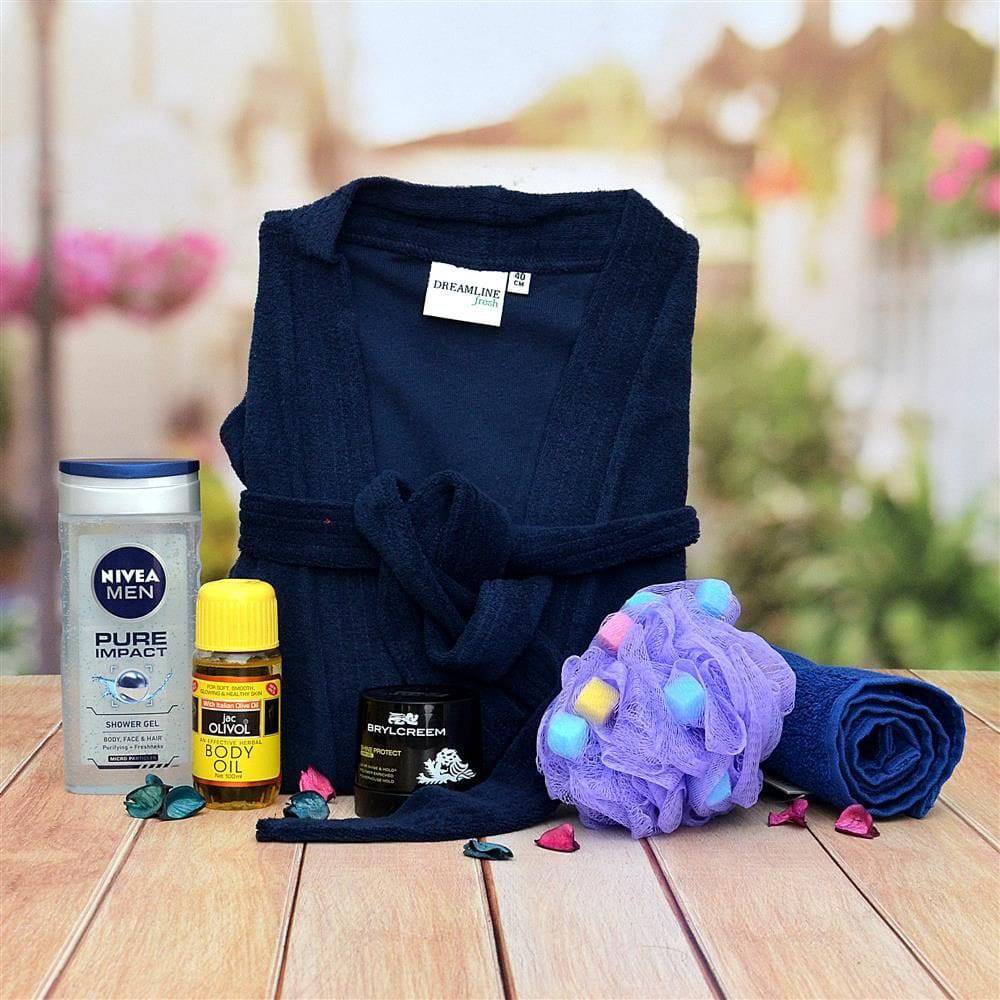 Mega Bathrobe Hamper For Men