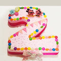 Mickey Minnie Second Number Birthday Cake