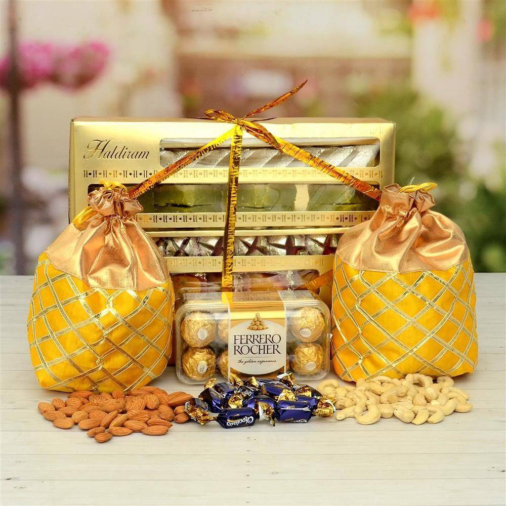 Mixed Sweets With Dryfruits & Ferrero Rocher