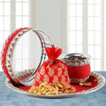 Mustard Thali Set N Sargi