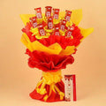 Pearl Rakhi N KitKat Chocolate Bouquet