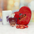 Perfume With Chocolates & Sapphire Assortment