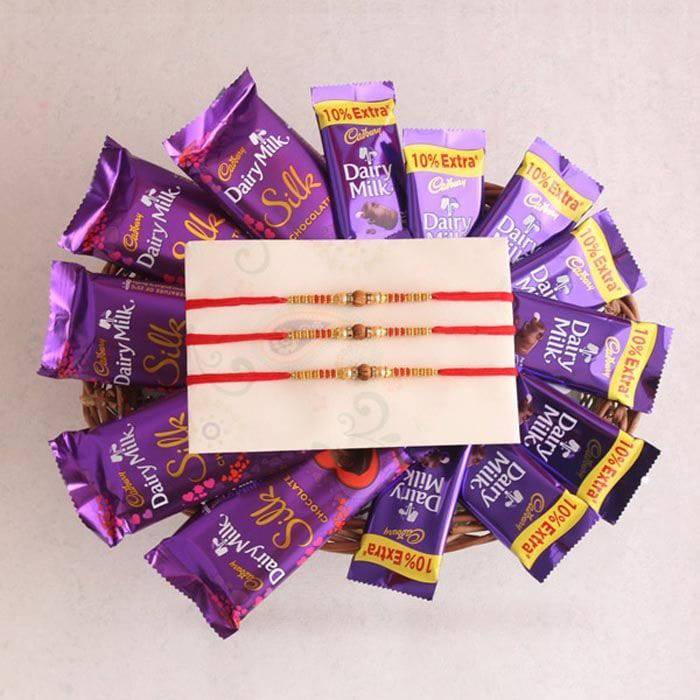 Rakhi with silky surprise
