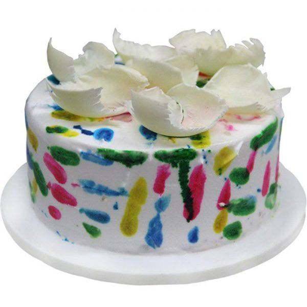 Rangoli Holi Special 1 kg Pineapple cake