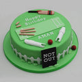 Ready For Cricket Theme Cake