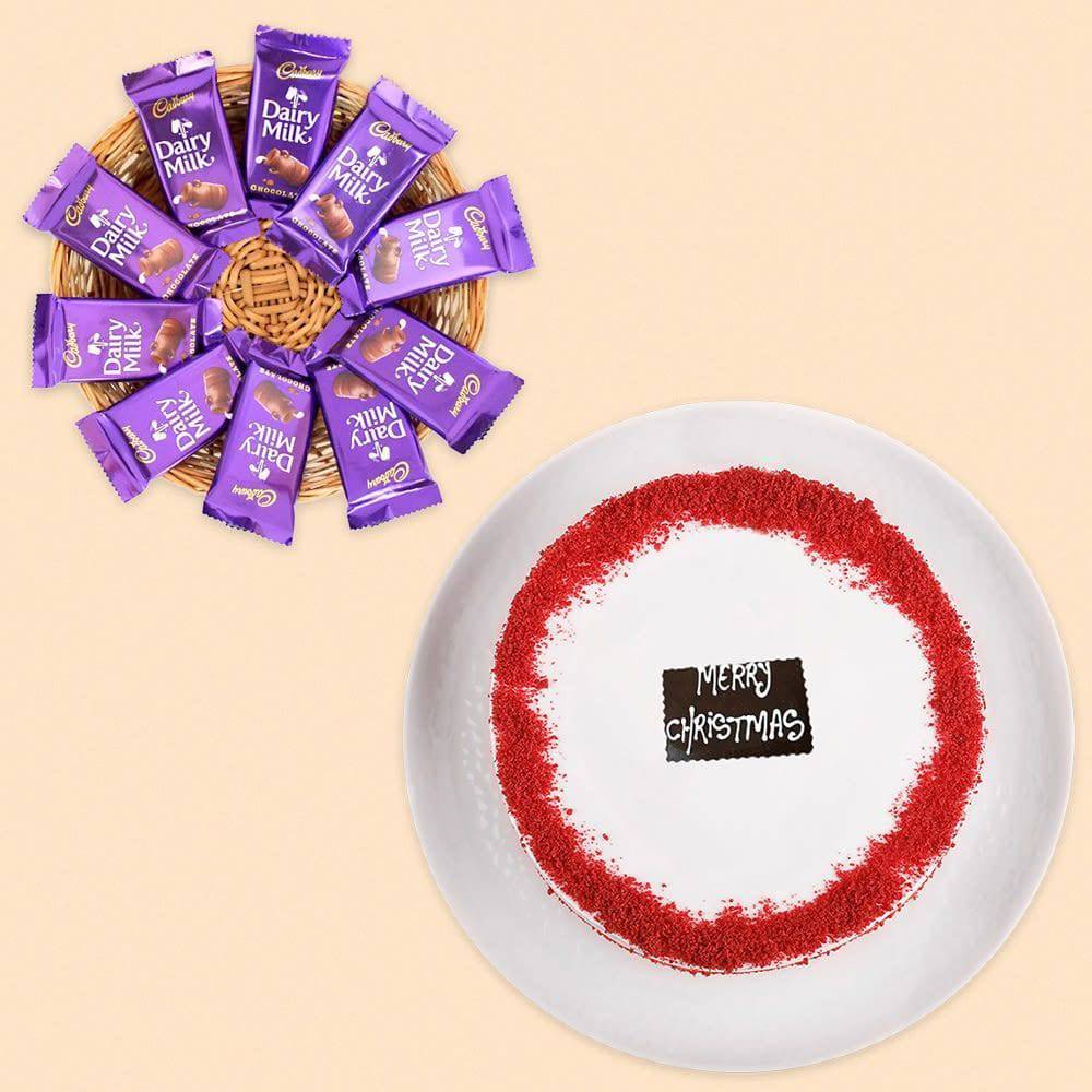 Red Velvet With 10 Dairy Milk