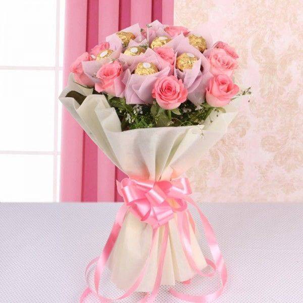 Rochers with Roses