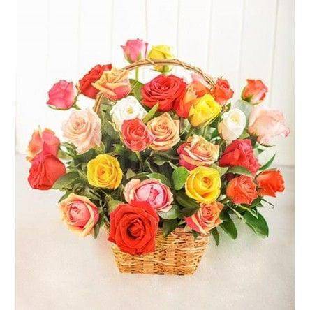 Ruby Colorful Basket