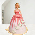 Smashing Barbie Doll Cake