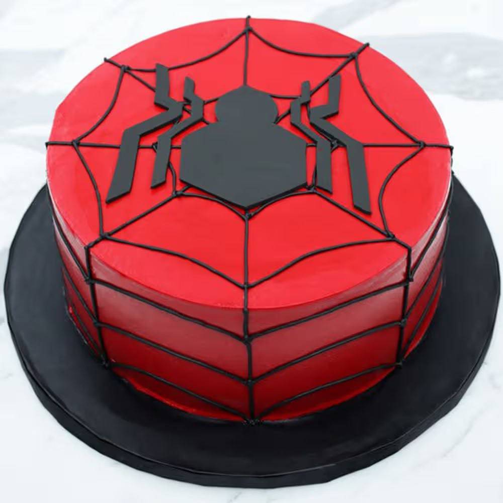 Spiderman Birthday Cake - Super Hero