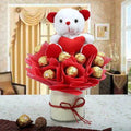 SURPRISE GIFT OF CHOCOLATE WITH TEDDY