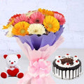 Sweet Gerbera Cake Hamper