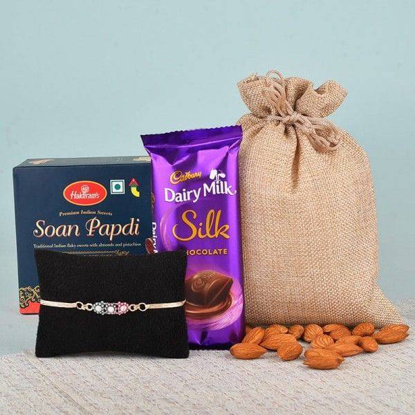 Sweet N Cheerful Rakhi Hamper