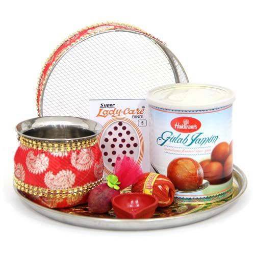 Sweets n Thali Gift