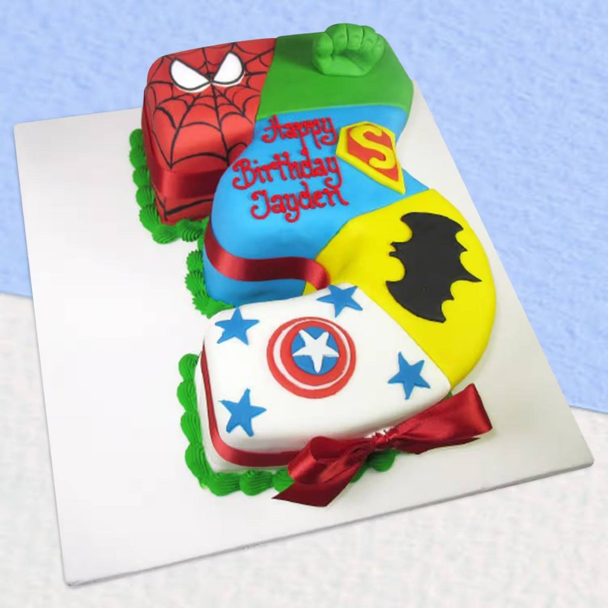 Third Number Birthday Cake