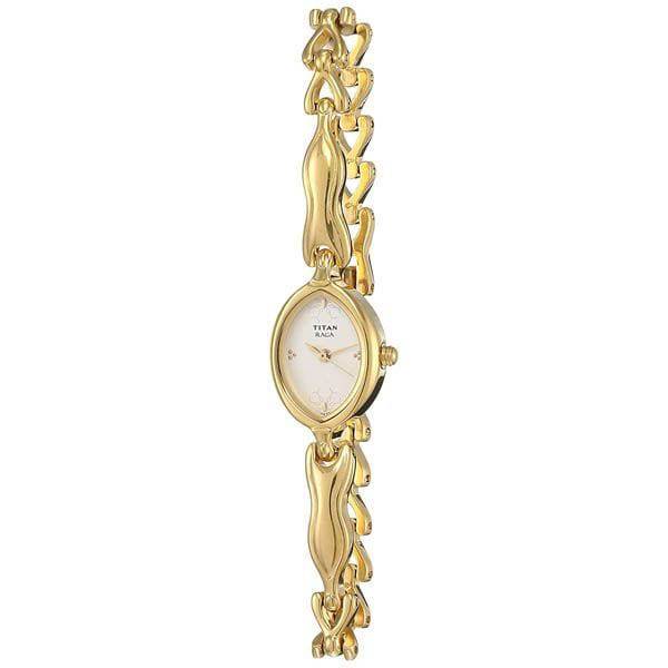 Titan Raga Analog Silver Dial Womens Watch-NL2370YM03