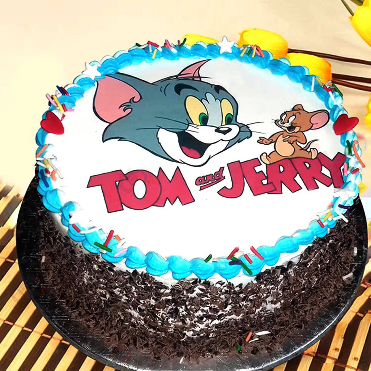 Tom And Jerry Birthday Cake - Cartoon Cake
