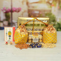 Triple Sweet Choco Dry fruits Hamper With Rakhi