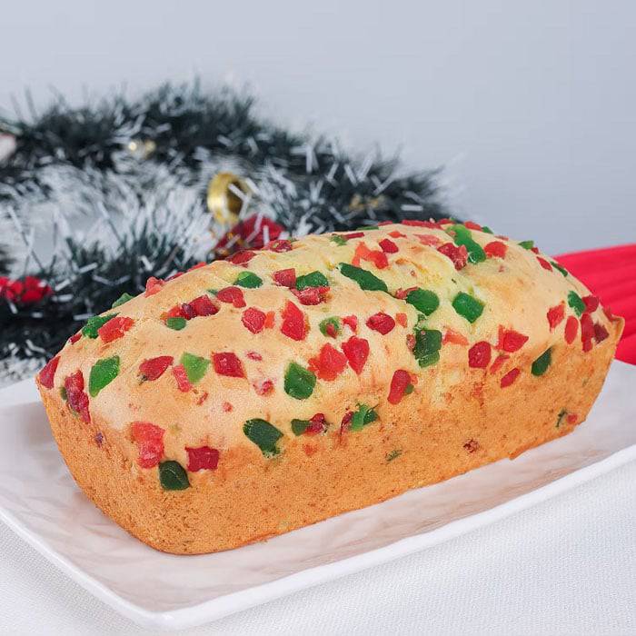 Tutti Frutti Plum Cake With Card