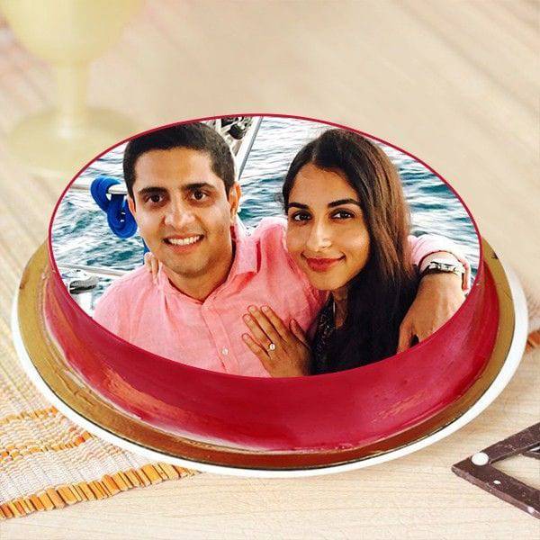 Unconditional Love Photo Cake