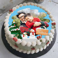 Xmas Photo Cake